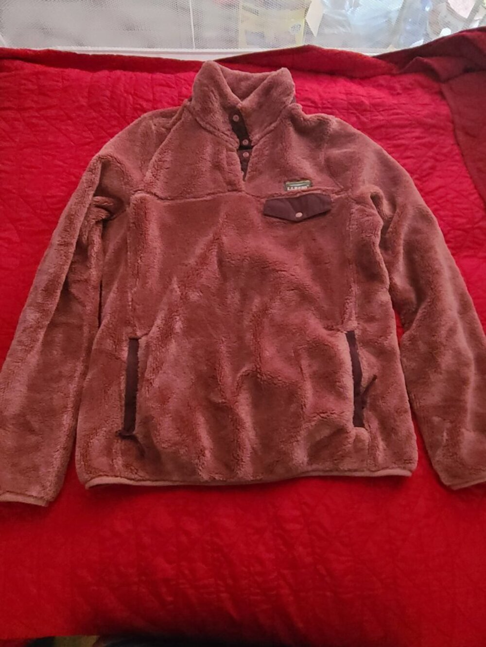 LL Bean Fleece Pullover
